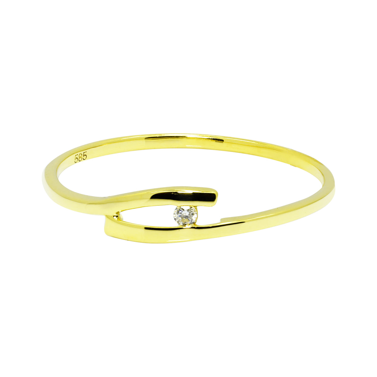 Ring Dea Diamond ring made of yellow gold