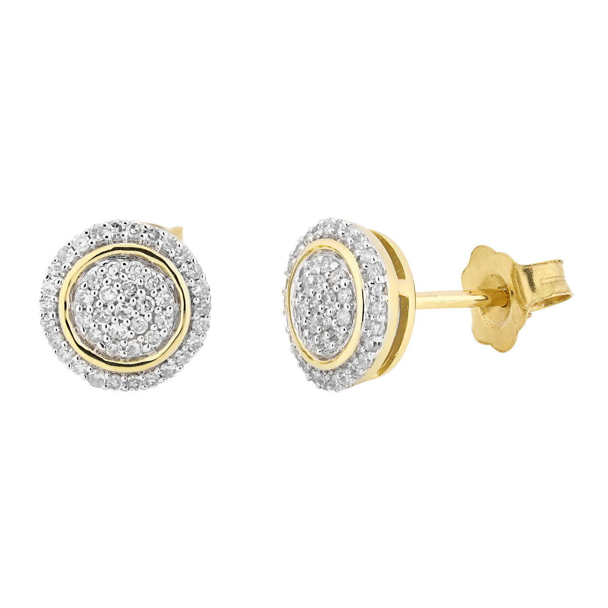 Earrings Anita Diamond earrings made of yellow gold