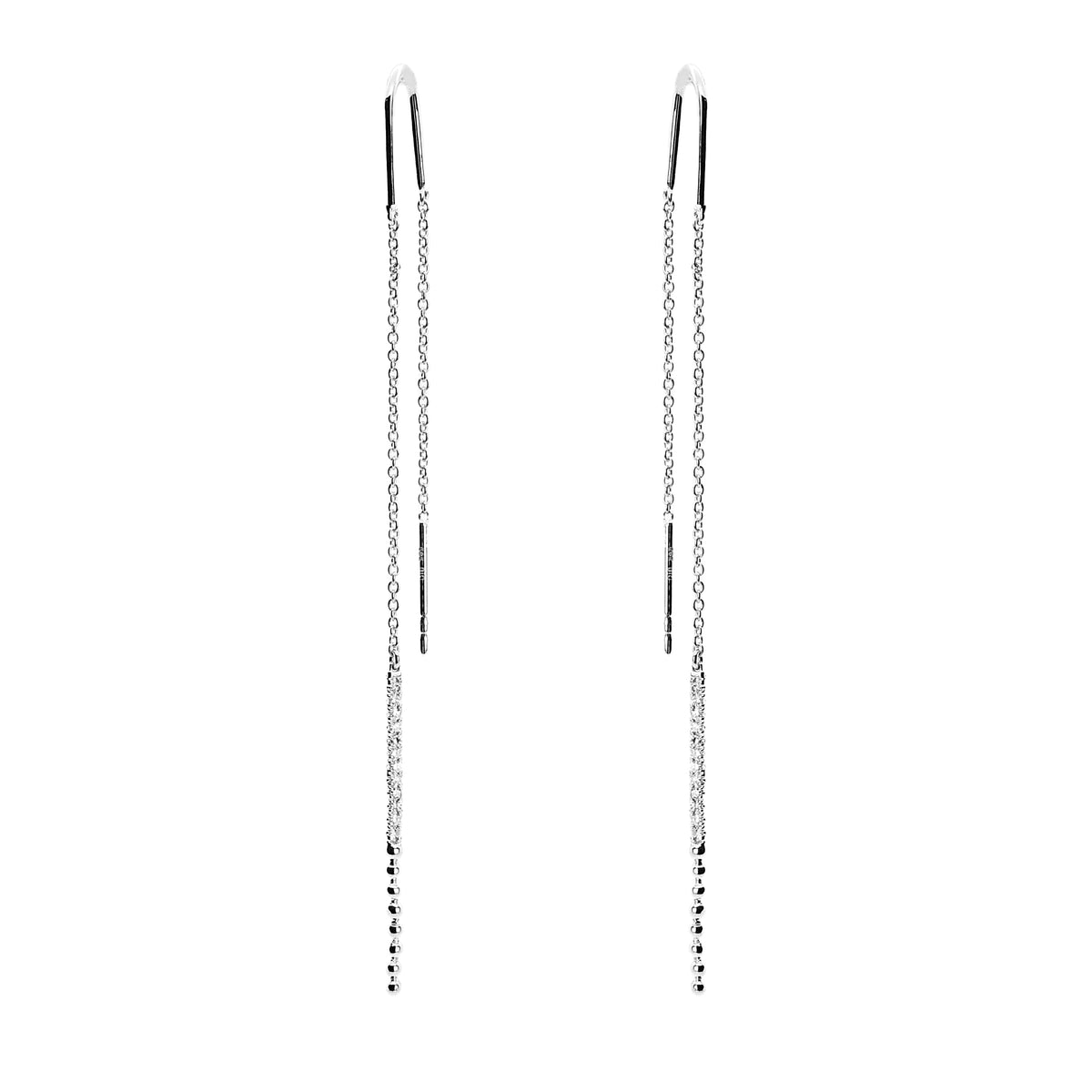 Earrings Aiden Diamond earrings made of white gold