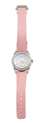 Watch A9267-D-AS-Pink-Leather Womens watch with movement Quartz Eta with 62 briliants