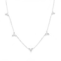 Necklace Elma Diamond necklace made of white gold