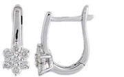 Earrings Andrea Diamond earrings made of white gold