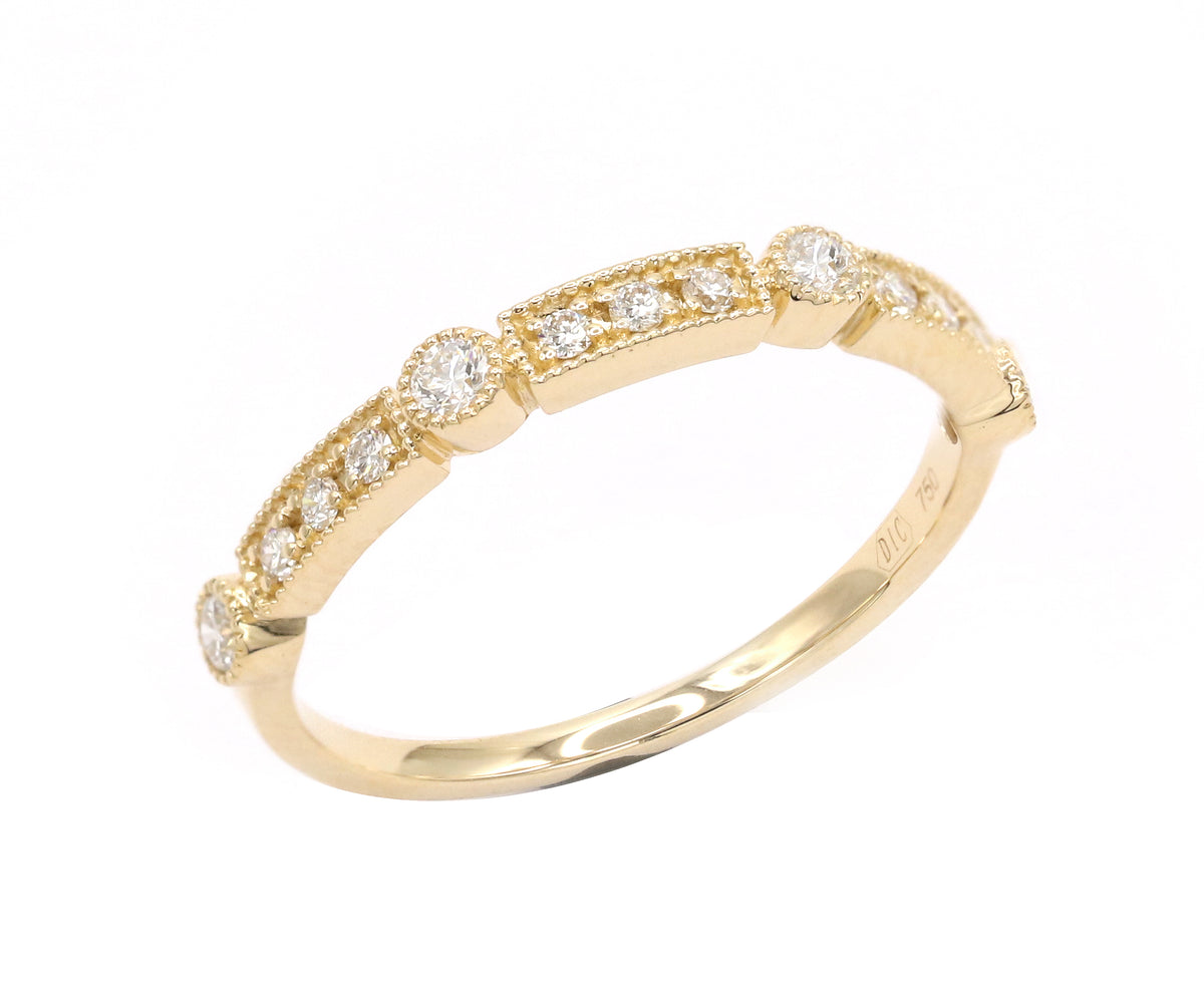 Ring R-38742-YG Diamond ring made of yellow gold