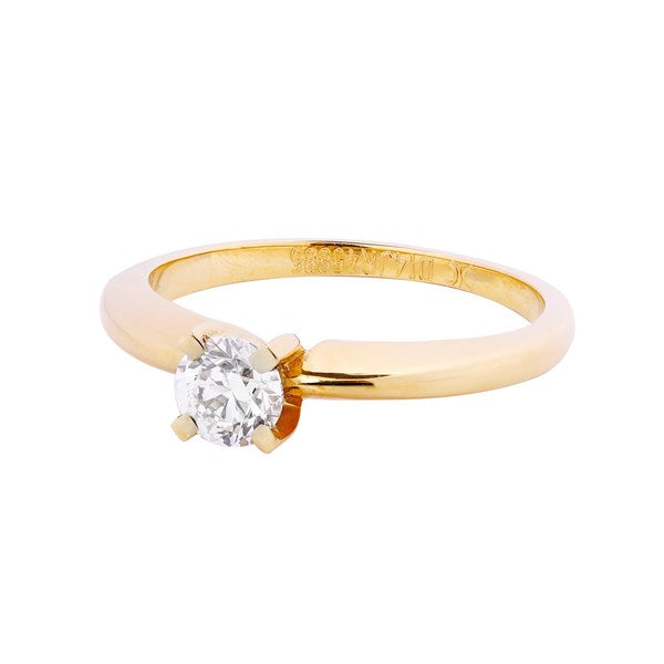 Ring Barcelona Diamond ring made of yellow gold