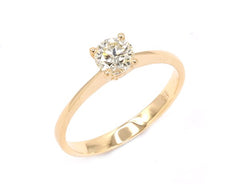 Ring R-42657-YG Diamond ring made of yellow gold