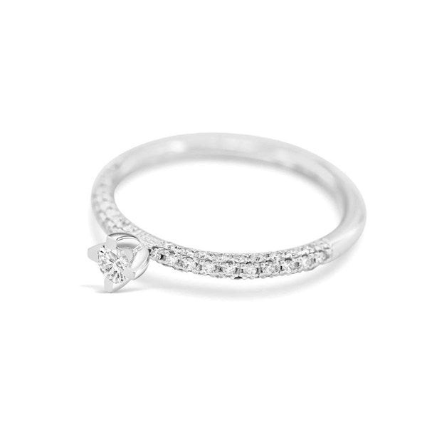 Ring Nicole Diamond ring made of white gold