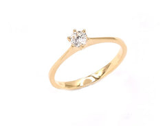 Ring R-42890-YG Diamond ring made of yellow gold