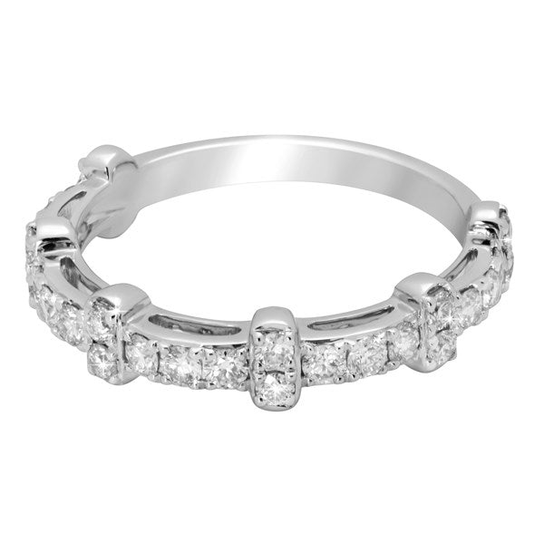 Ring R-35299-WG Diamond ring made of white gold