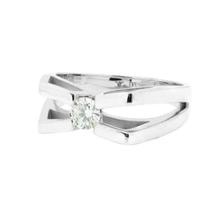 Ring Galaxy Men’s diamond ring made of white gold