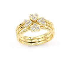 Ring R-38757-YG Diamond ring made of yellow gold