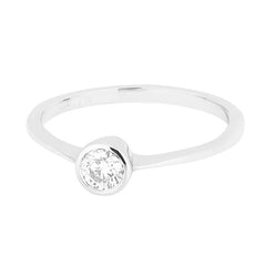 Ring R-58573-WG Diamond ring made of white gold