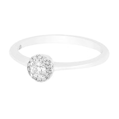 Ring R-30456-WG Diamnd ring made of white gold