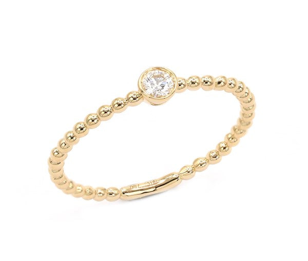 Ring R-38732-YG Diamond ring made of yellow gold