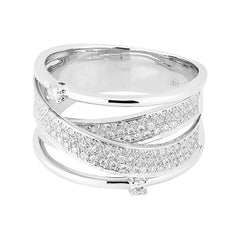 Ring R-30848-WG Diamond ring made of white gold