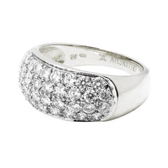 Ring Diamond cloud Diamond ring made of white gold