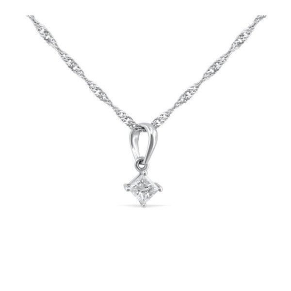 Pendant Agnes Diamond pendant made of white gold