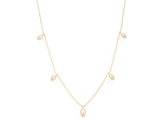 Necklace Ariana Diamond necklace made of yellow gold